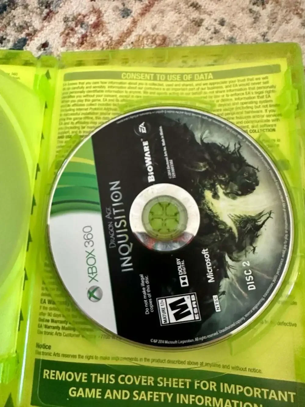 Dragon Age: Inquisition xbox 360